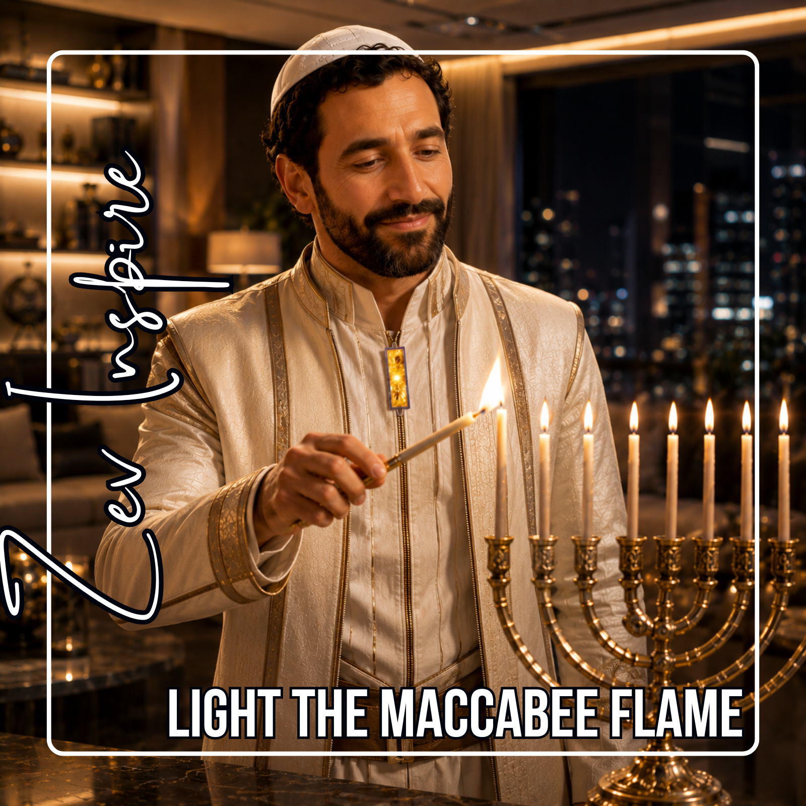 Light The Maccabee Flame
