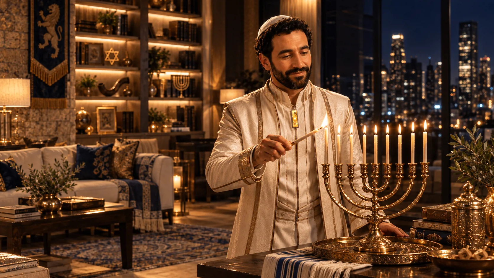 Light The Maccabee Flame